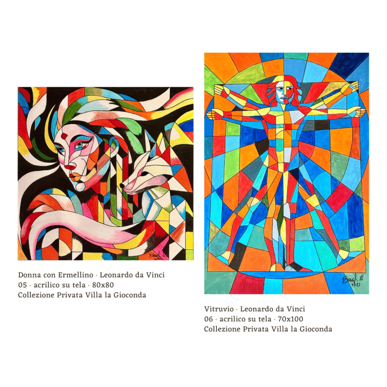 Donna con Ermellino · Vitruvio