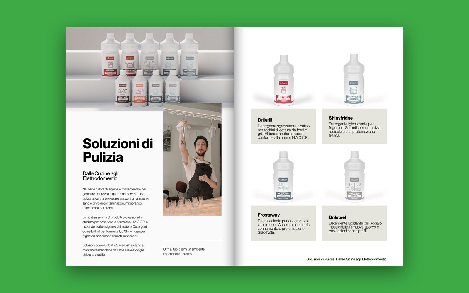 Sezione Brilhome: soluzioni per cucine