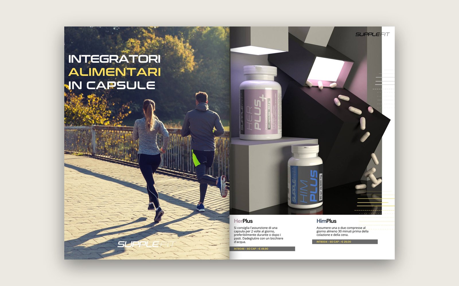 Catalogo Supplefit: integratori in capsule