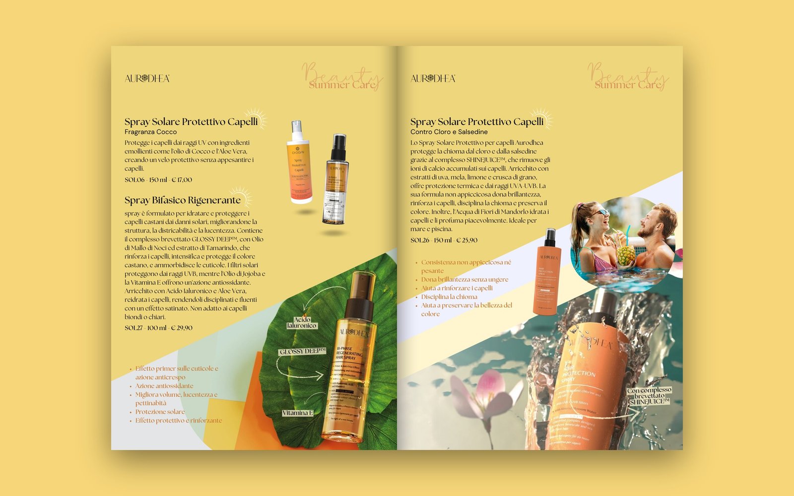 Catalogo Beauty Summer Care: protezione capelli